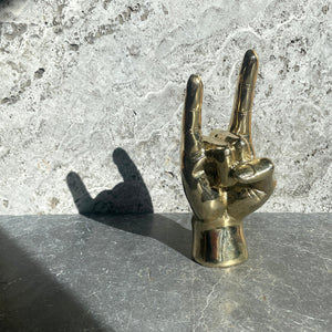 ROCK ON Brass Hand - Mr Pinchy & Co