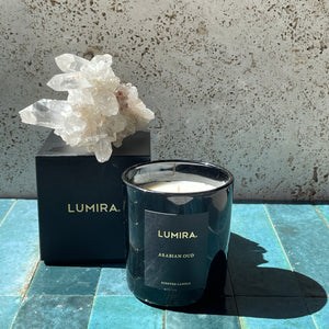 LUMIRA scented candle (Arabian Oud)
