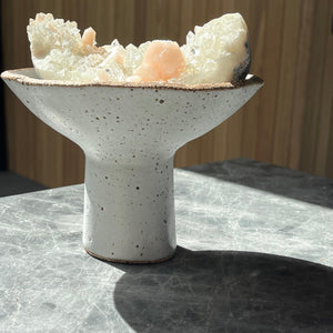 GOTTESKAL Speckle Footed Bowl by Ceramicist Maria Lacey - Small - Mr Pinchy & Co