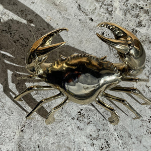Mr Pinchy Brass Crab - Large - Mr Pinchy & Co