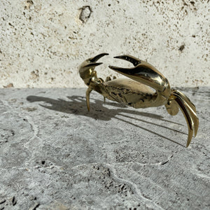 Mr Pinchy Brass Crab - small - Mr Pinchy & Co